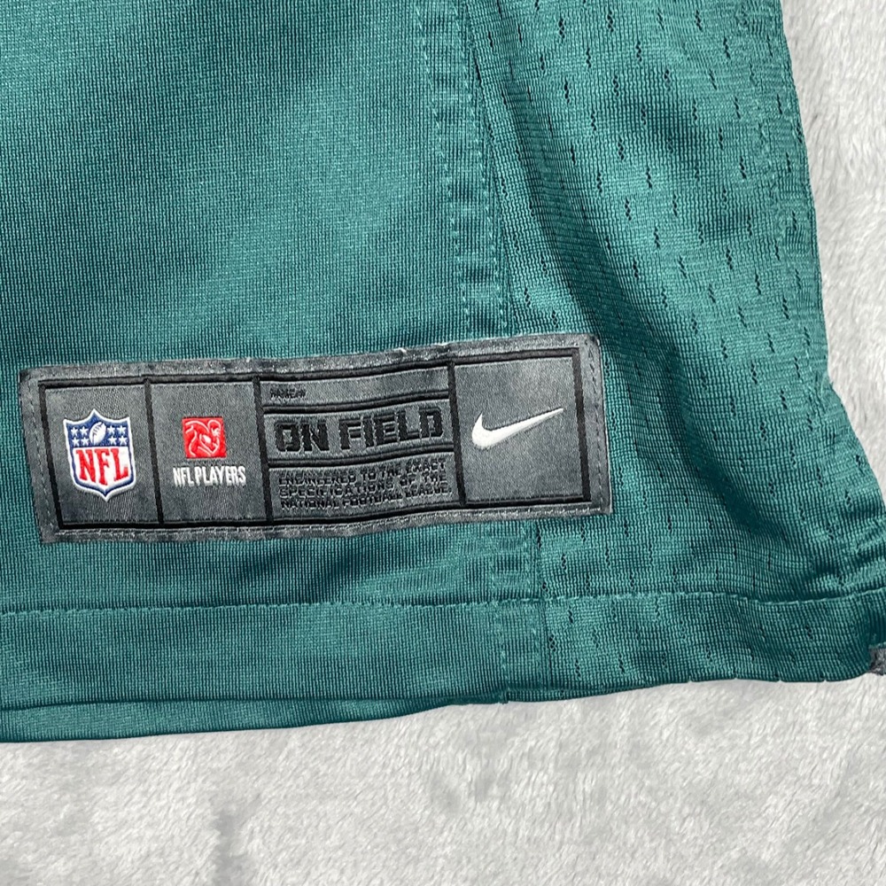 Nike Philadelphia Eagles Brian Dawkins 20 On Field Jersey Green Womens Small - Picture 2 of 9